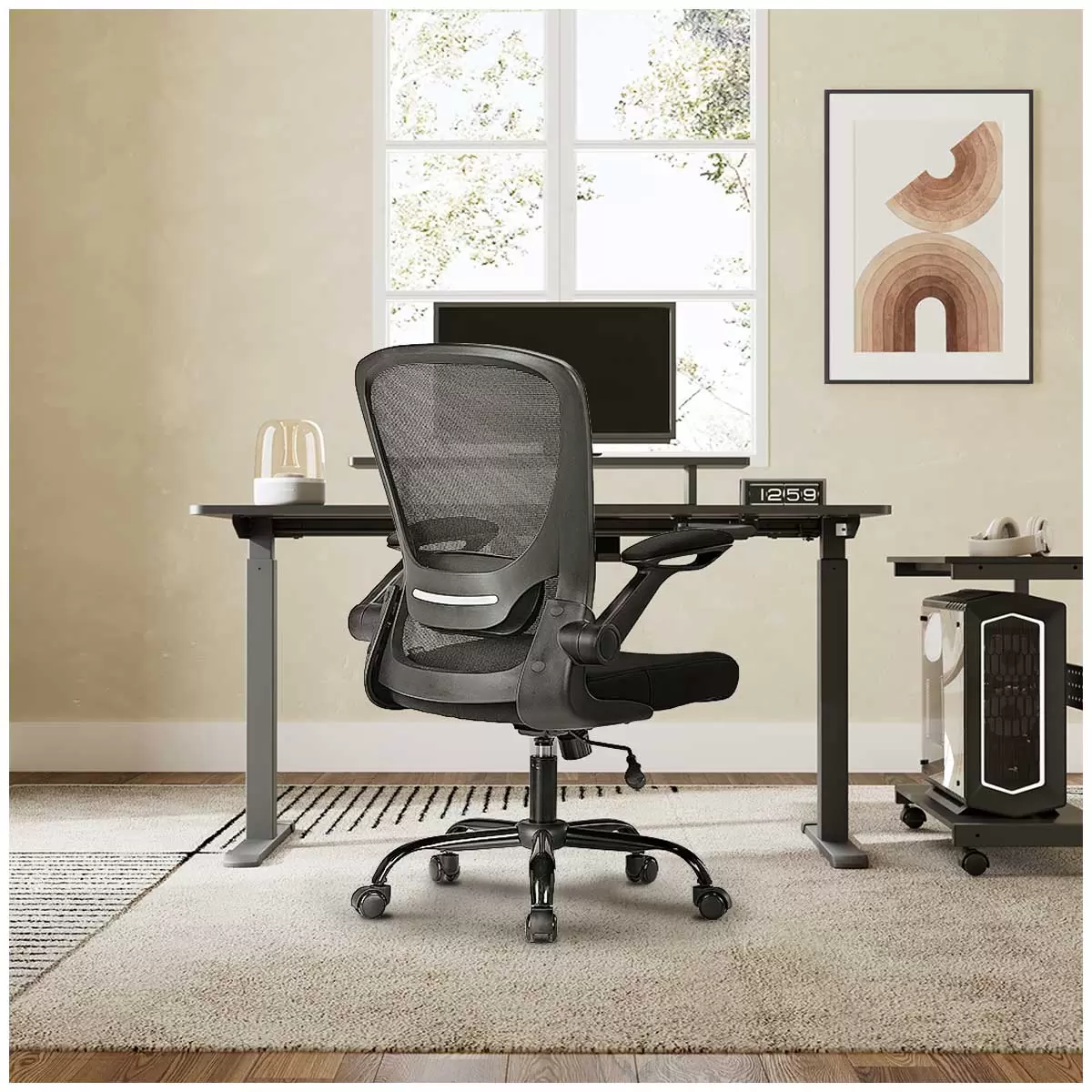 Eureka OC06 Onyx Ergonomic Task Chair Black